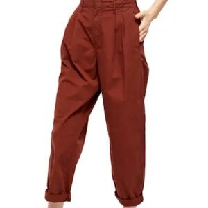 BDG Urban Outfitters Drew Pleated Poplin Trousers